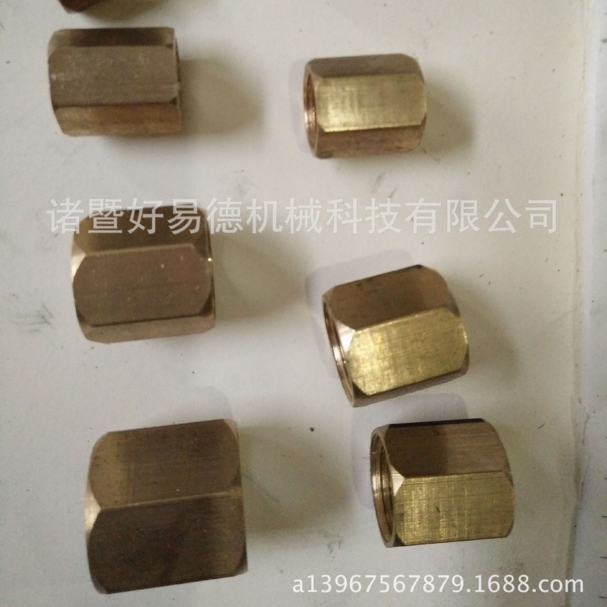 铜接头内丝牙螺纹直通1分、2分、3分、4分、6分、水管气动接头