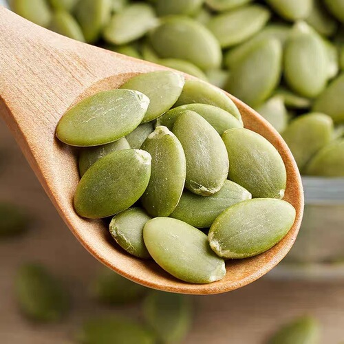 One-off wholesale original raw sweet and savory pumpkin seeds 500g snack nuts specialty roasted goods, dried fruits and nuts.