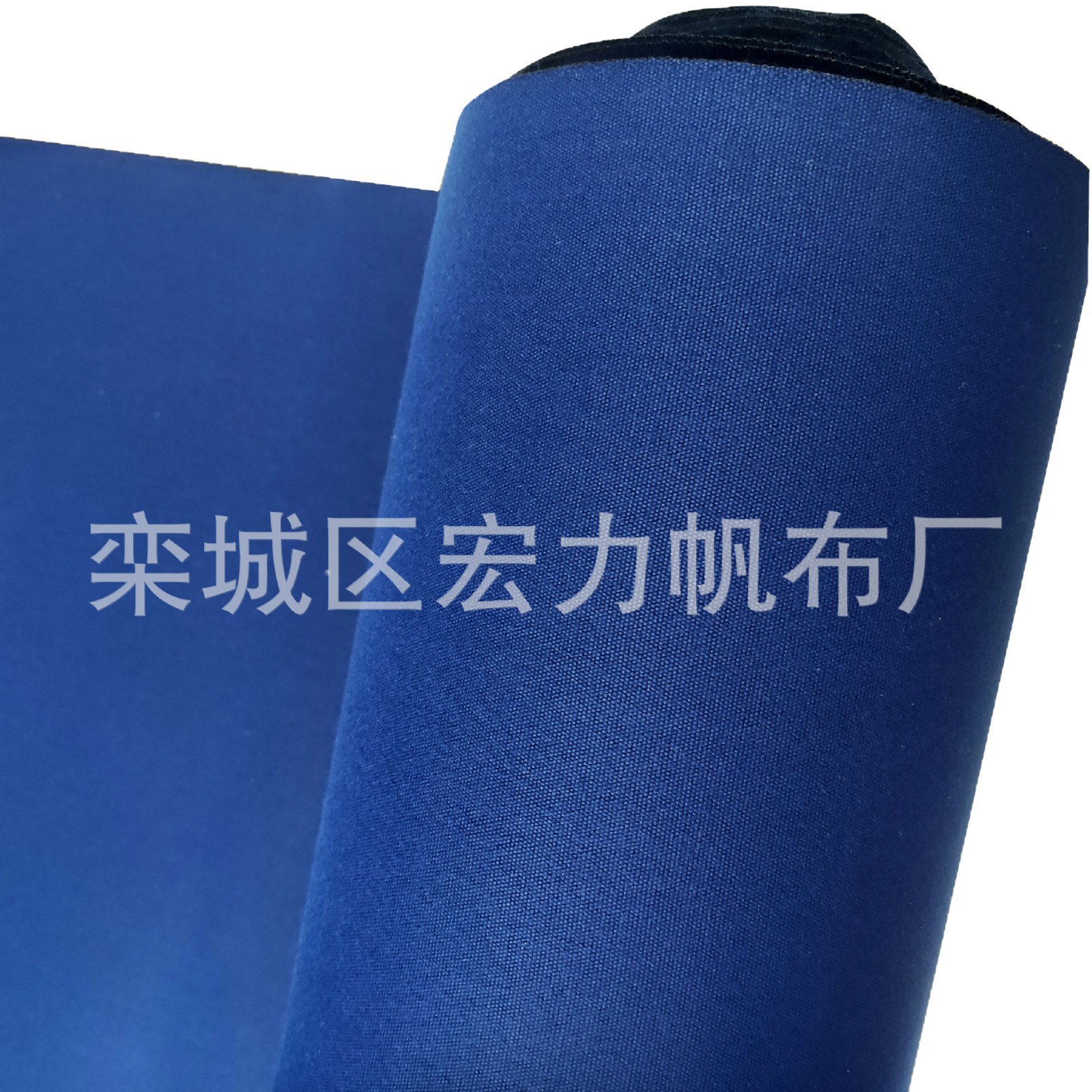 Lona de silicona azul personalizada yurta exterior tienda de campaña gruesa resistente al desgaste impermeable fabricante de telas de poliéster al por mayor