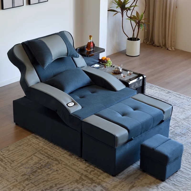Sofá de baño de pies, baño de pies eléctrico, sofá de pedicura, baño de pies, cama de masaje, K Song, baño de pies, sofá de terapia de pies, sillón reclinable