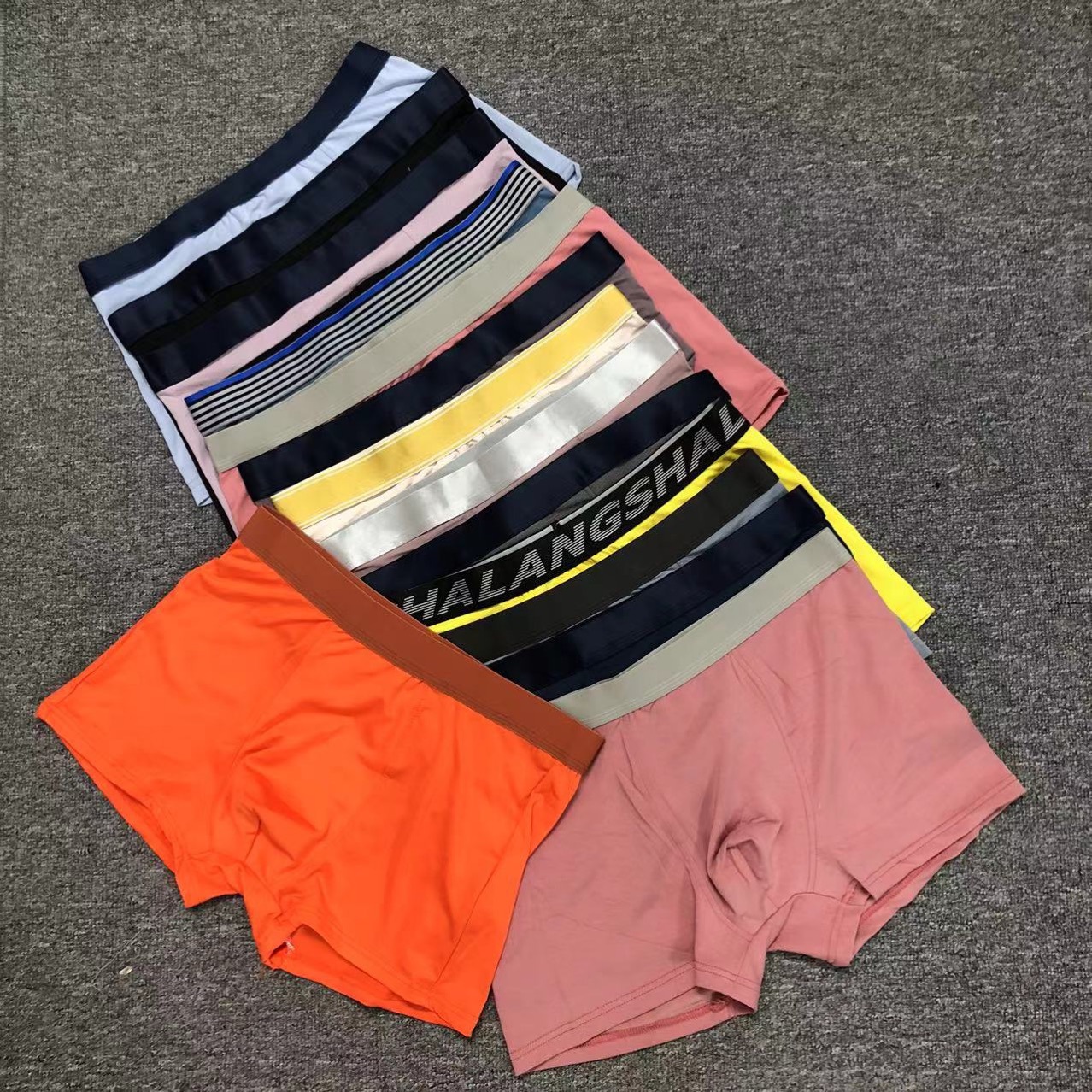 Mix ropa interior para hombres pantalones para niños bóxer pantalones cortos de cuatro esquinas para hombres y adolescentes stock panty