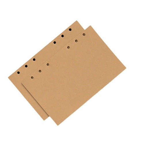 Korean loose-leaf book inner core loose-leaf book 100g kraft paper replacement inner core 6-hole inner core 80 sheets