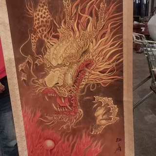 仿古中堂画山水画国画各种名画 厂家批发直播供货 客厅玄关装饰画