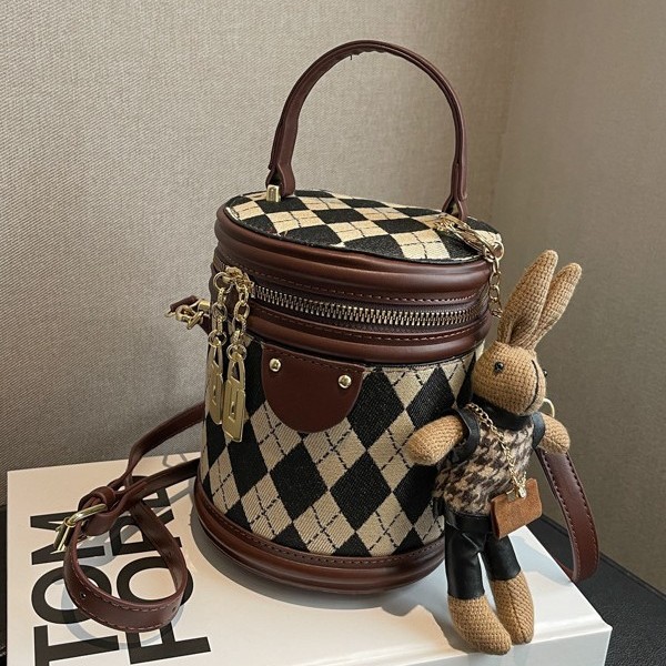Cross-Border Retro Fashion Versatile Bucket Bag For Women 2025 New Arrival Luxury Niche Shoulder Bag - Thumbnail 2