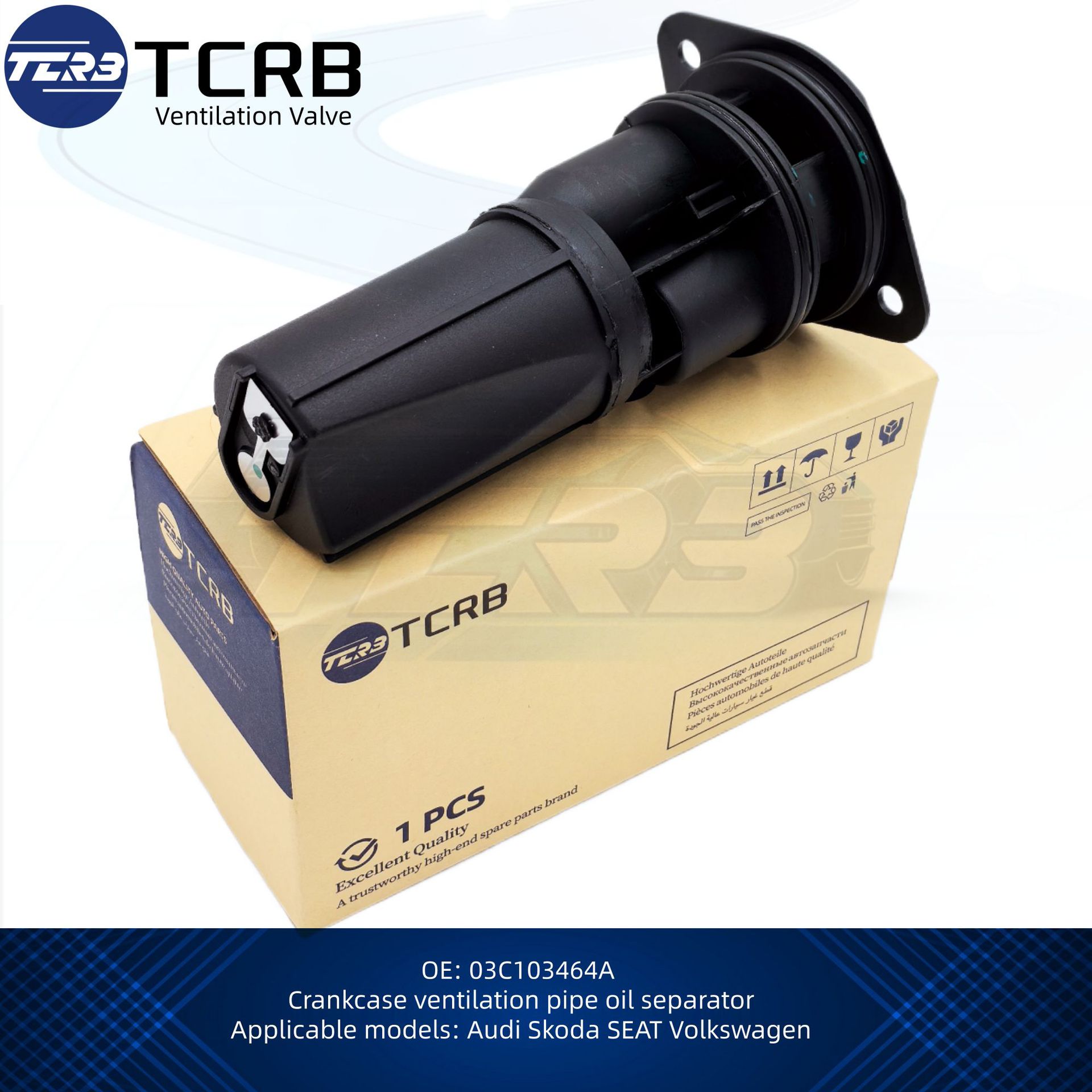 Cross-border bestseller 03C103464A suitable for Volkswagen Passat Golf oil-water separator crankcase ventilation valve