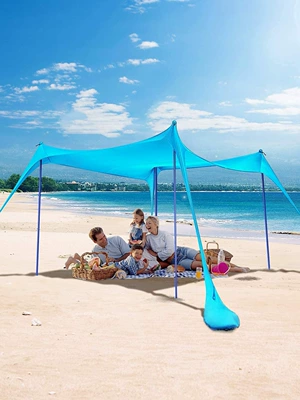 Beach Lycra Canopy Sunscreen, Avtomobil dam çadırları