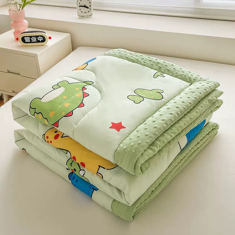 Summer children's cool duvet for elementary school students, washable
