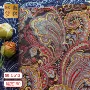 欧式腰果花色织复古连衣裙