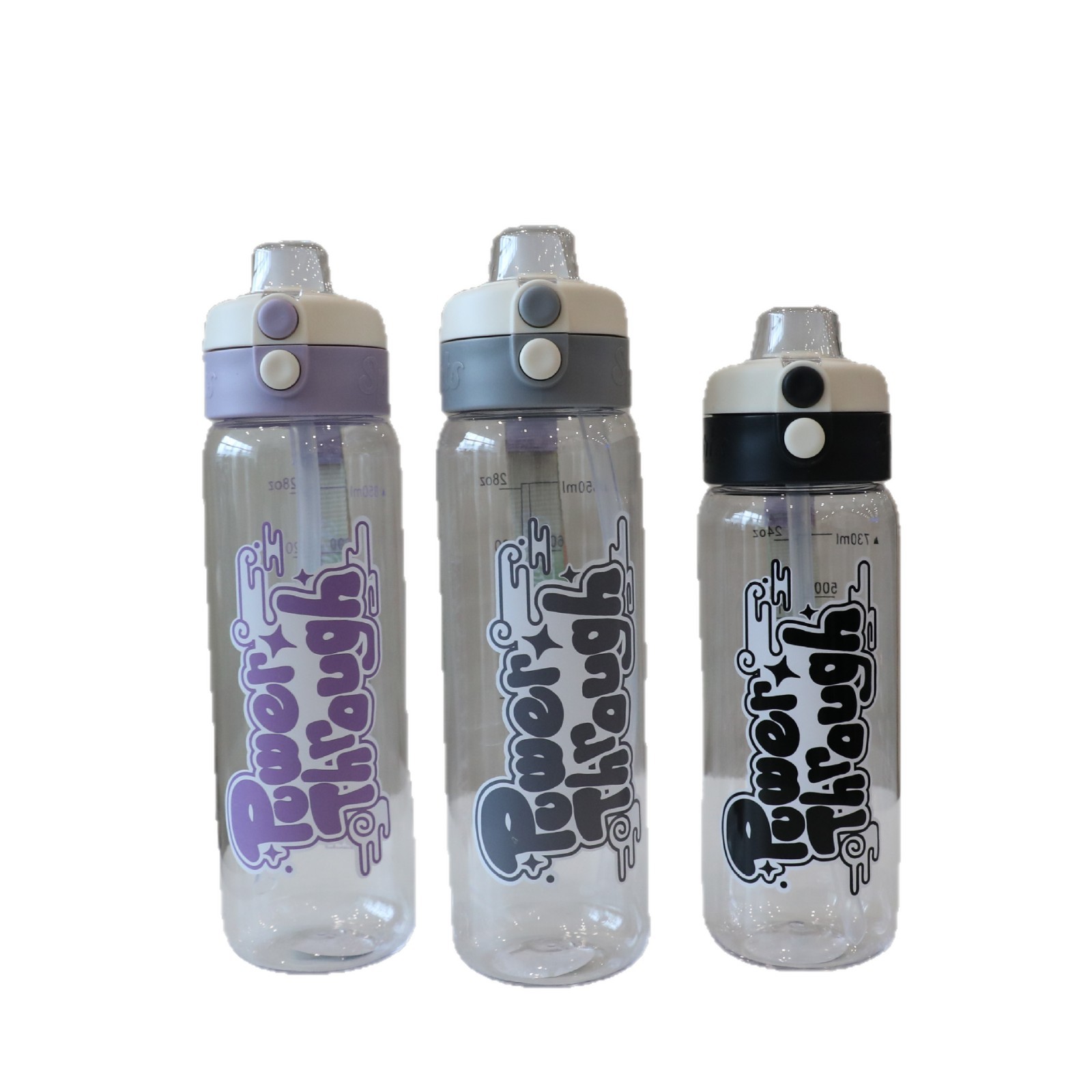 Taza de bebida doble resistente a altas temperaturas y alto valor facial en verano, hervidor de plástico deportivo al aire libre de gran capacidad, taza de agua para niños que no se rompe image 6