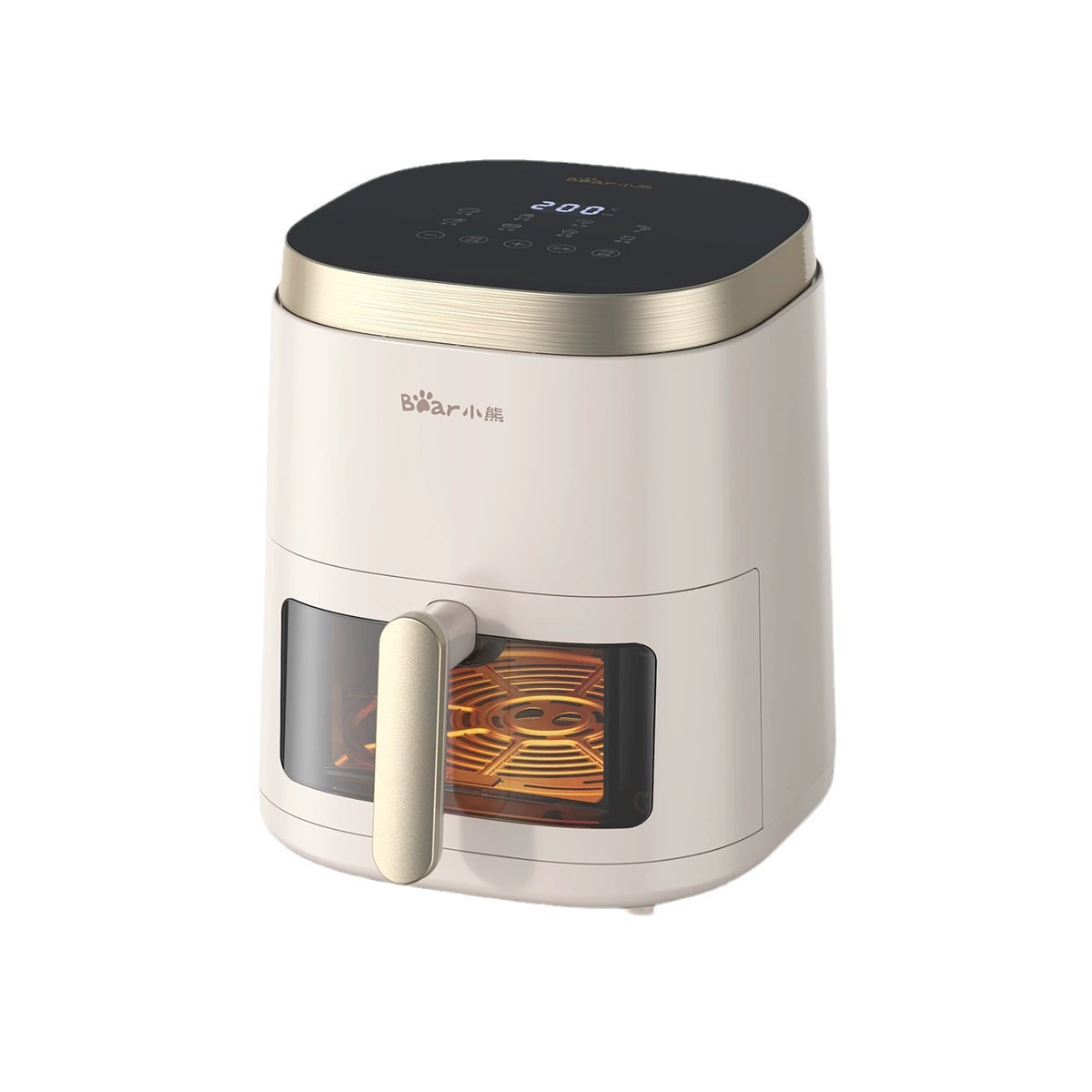小熊 QZG-F15E3 Air Fryer Gray Multipurpose Oven Electric Fryer Integrated Large Capacity Gift Wholesale