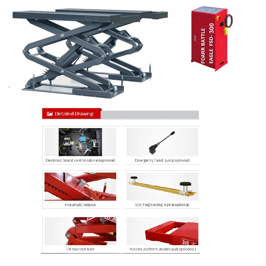 FSD-300 Тибетский подъемник с маленькими ножницами серии Fushida Battle Eagle, трансграничный напольный металлический поворотный дисплей