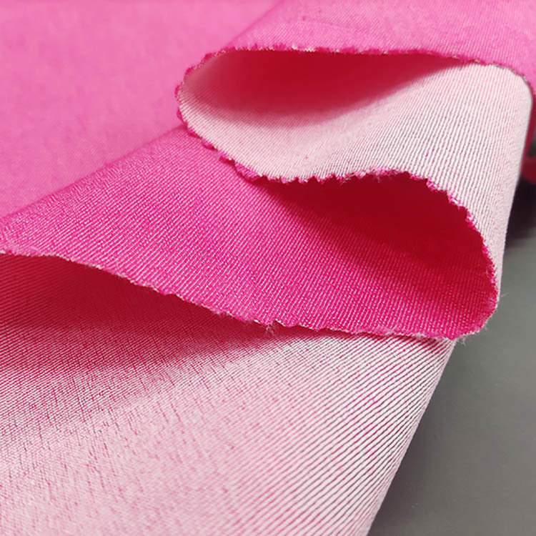 Bajo precio de alta elasticidad color sólido 225gsm tela spandex de algodón twill