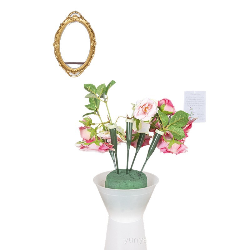 Orquídea tubo Flor de almacenamiento de agua pequeño tubo de goma de prueba absorbente de almacenamiento de agua nutrición tubo de entrenamiento floristería suministros DIY al por mayor