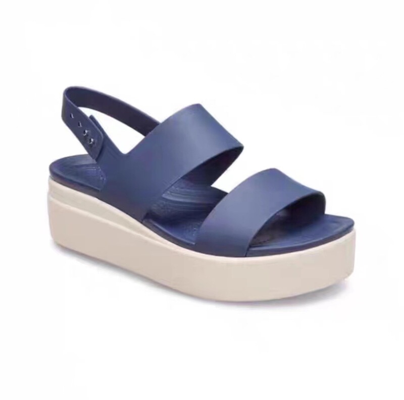 Brooklyn Lightweight Sandals, Heightening Sandals, Wedge Heels, Thick-Soled Platform Shoes, Women's Shoes, Commuting Versatile Clogs