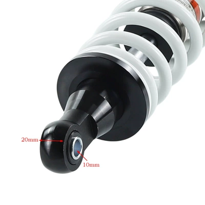 damping system with 8mm Diameter Spring and