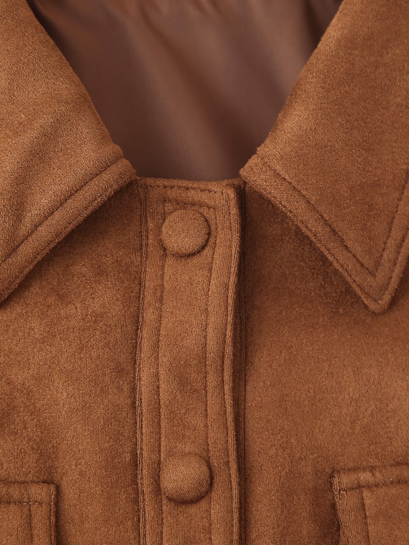 Women's clothing 2024 autumn/winter new street fashion casual lapel jacket_voghion.com