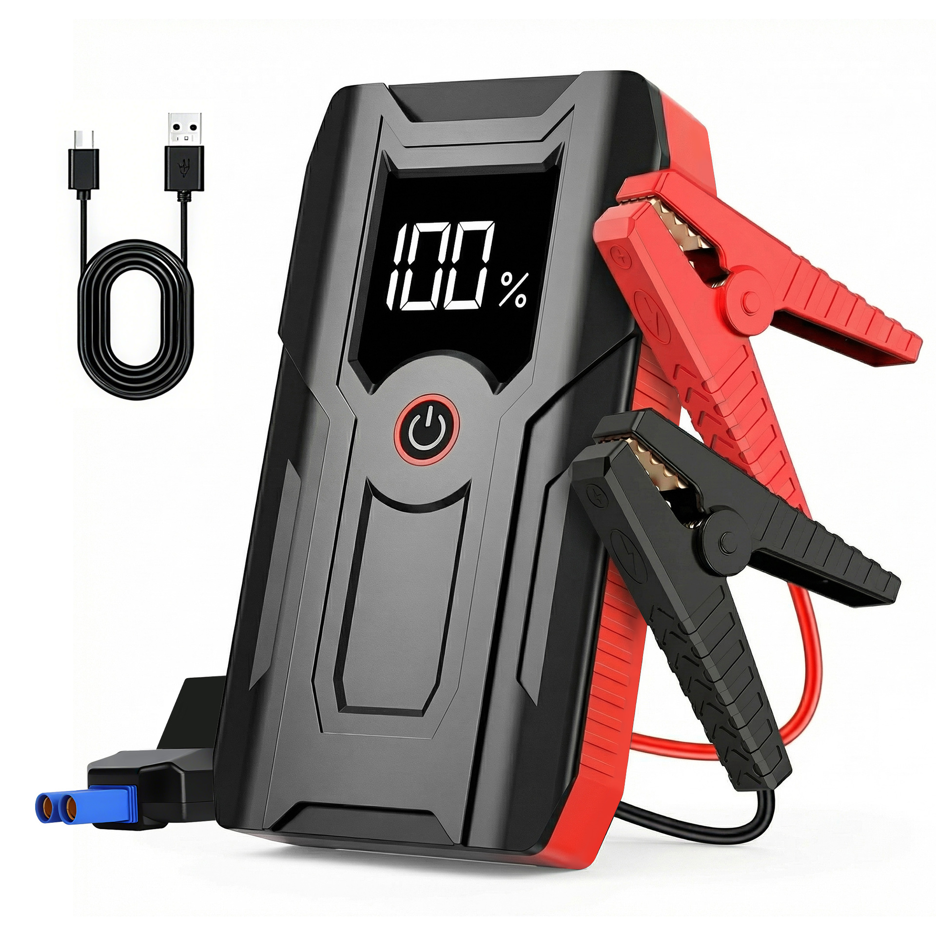 Bomba de inflado inalámbrica montada en vehículo Bomba de inflado portátil para automóviles Bomba de inflado de alta presión para automóviles eléctricos neumáticos Carga rápida image 16