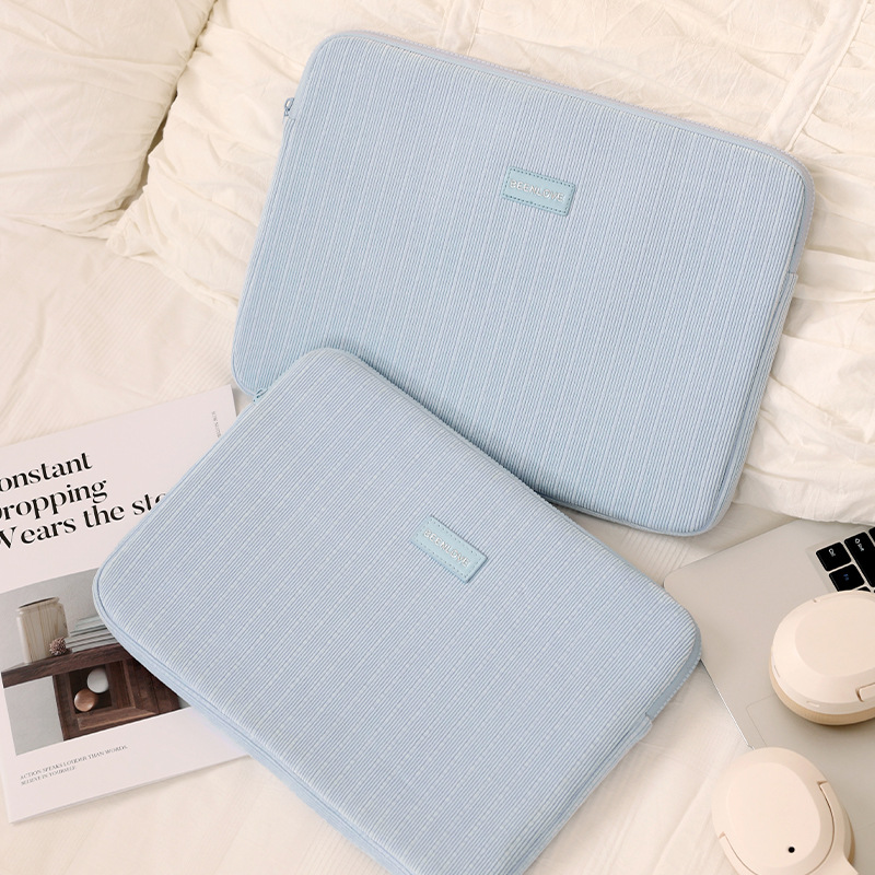 Nuevo bolso de computadora para Apple Huawei Lenovo 14 pulgadas 15.6 pulgadas ultraligero antichoque viaje bolso interior de portátil