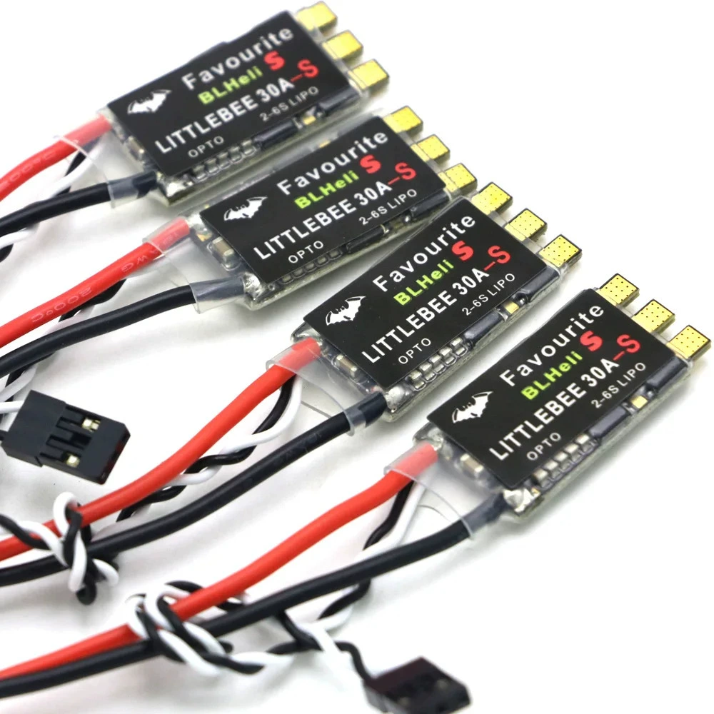 Кроссбордер горячо продаваемый маленький пчел Blheli-S 30A электрохимический OPTO модель игрушечные аксессуары 2-6s ESC