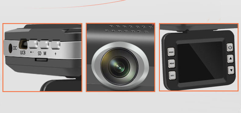 Cross-border Russian electronic dog mobile speed measuring dashcam 2-in-1 radar integrated device direct from manufacturer