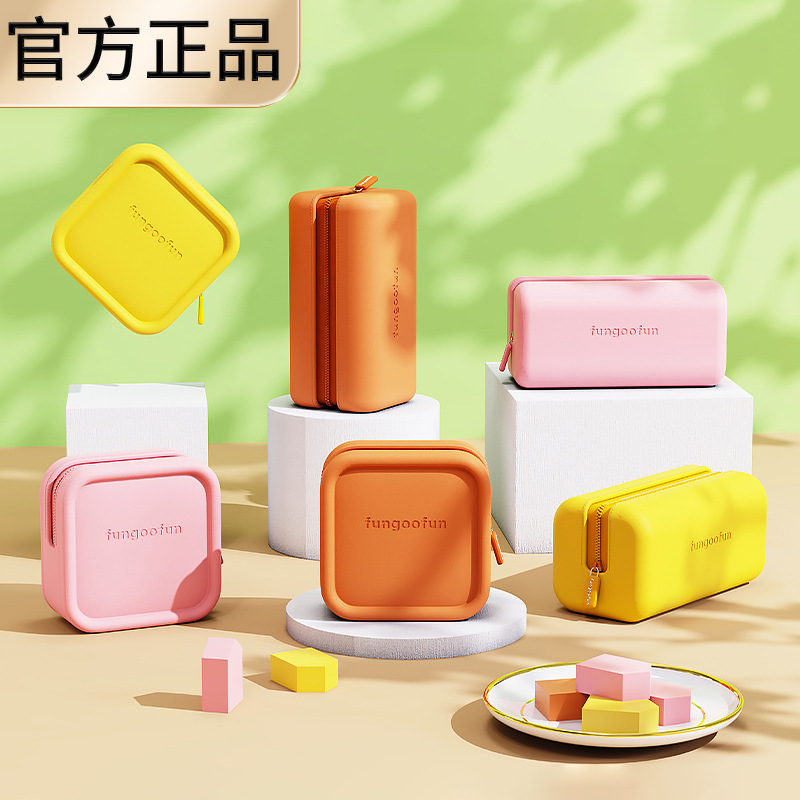 女性用化粧ポーチ、携帯用大容量ミニデジタル収納バッグ、カスタムロゴ入り小型ネット人気化粧ポーチ、小型バッグ|undefined