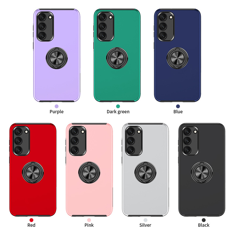 Coque de téléphone antichoc avec support invisible pour samsung s24fe_voghion.com
