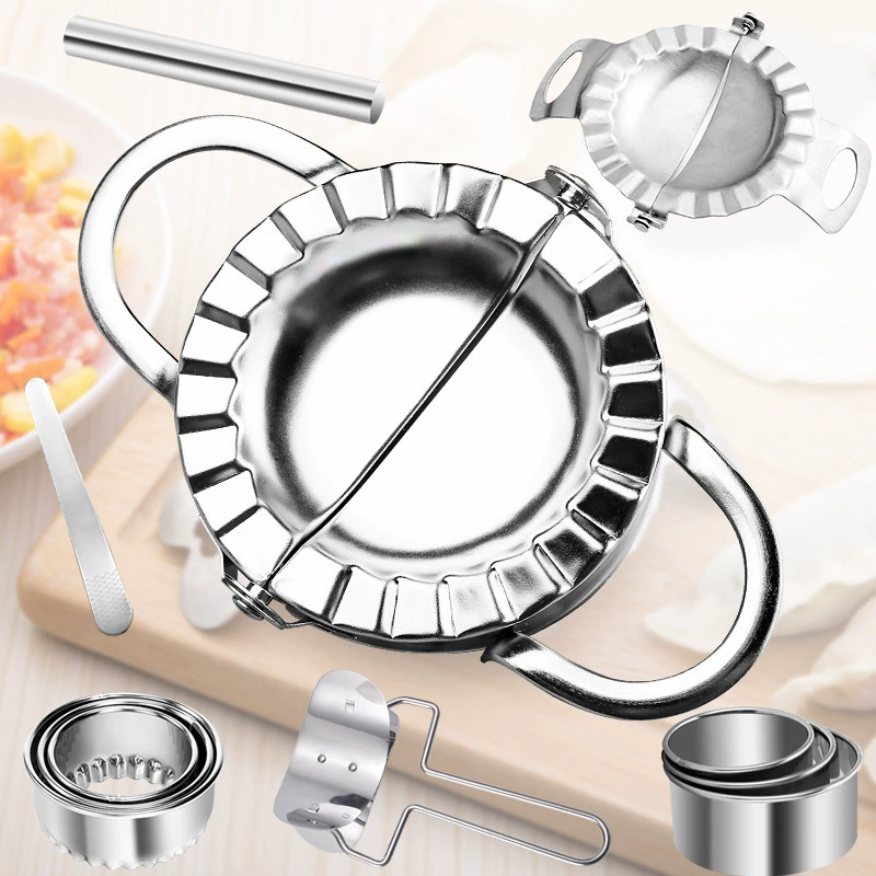 304 нержавеющая сталь инструмент для пельменей ручной Замес пельменей зажим пельменей инструмент креативная форма для пельменей изготовление пельменей артефакт