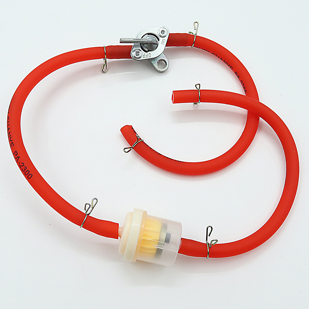 Motocicleta Scooter Motocross Filtro de gasolina ATV Elemento de filtro de alta calidad Taza de aceite de gasolina con tubo de aceite