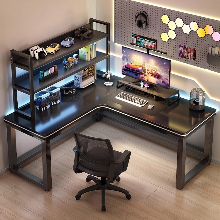 Desk Bookshelf Integrated Table Computer Table Bedroom Home Writing Table Study Table Corner Desk L-Shaped Desk Desk Bookshelf Integrated Table Computer Table Bedroom Home Writing Table Study Table Corner Desk L-Shaped Desk
