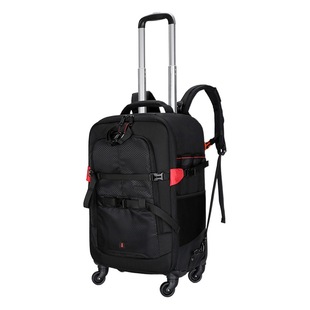 Universal Wheel Digital Camera Backpack Trolley Bag Photography Trolley Bag Case Luggage Travel Backpack