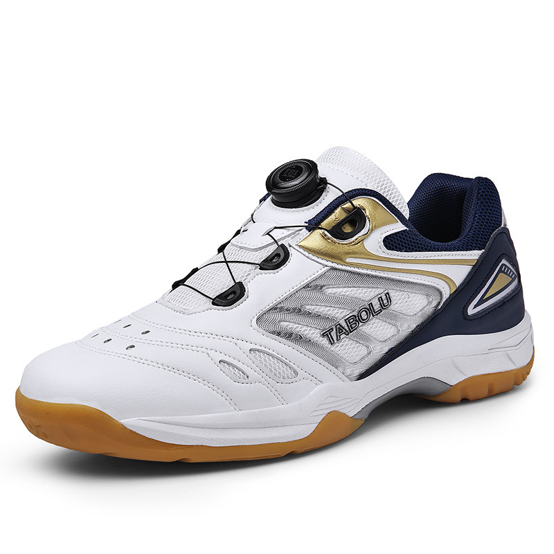 Cross-border Badminton Shoes Shock-absorbing Beef Shoes Men and Women Students sneaker Table Tennis Shoes Tennis Shoes