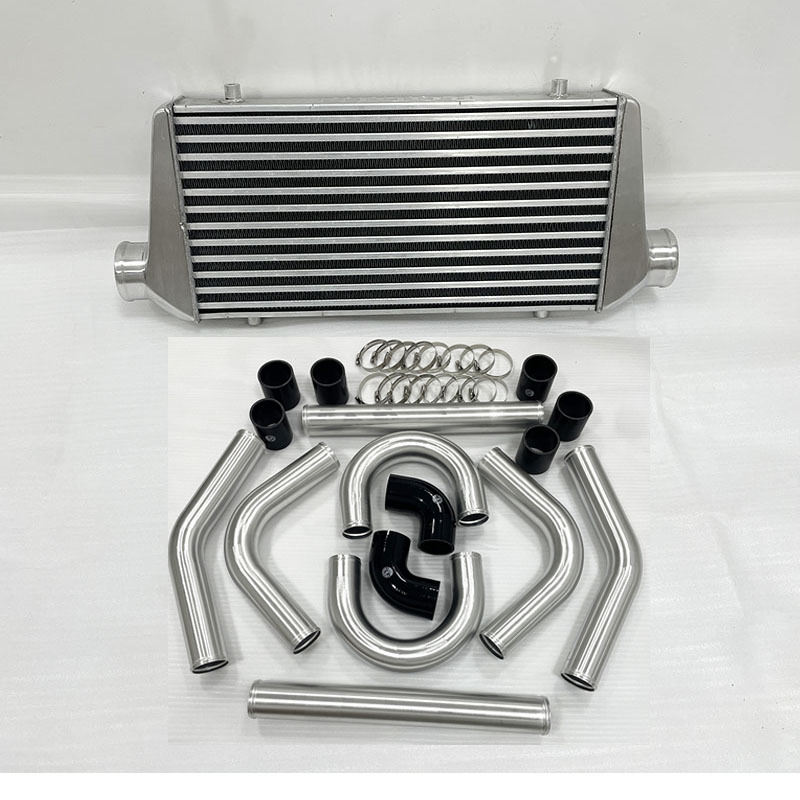 Aluminum Turbo Intercooler, Car Modification, Intercooler Pipe, Intake Manifold, Intercooler Pipe Aluminum Pipe Eight-Piece Set