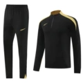 Nk08 black gold suit