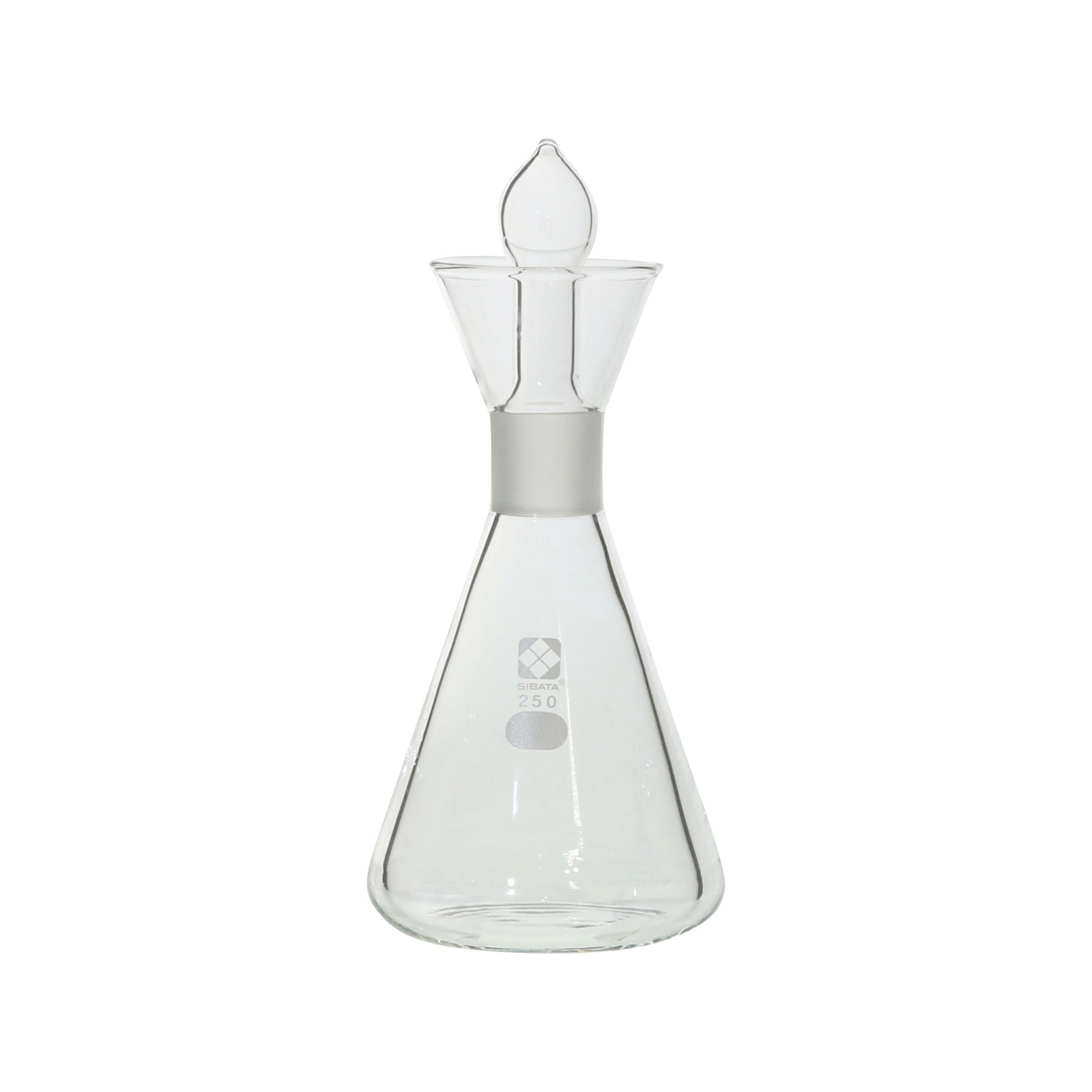 SIBATA柴田科学 玻璃器皿带塞锥形瓶 1000mL  010330-01000A