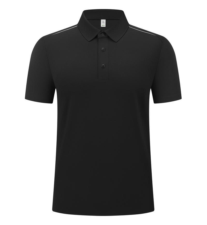 Ropa de trabajo camisa polo 180 g brocado de amoníaco rápida sensación de secado frío logotipo de impresión de polo deportivo sin marca