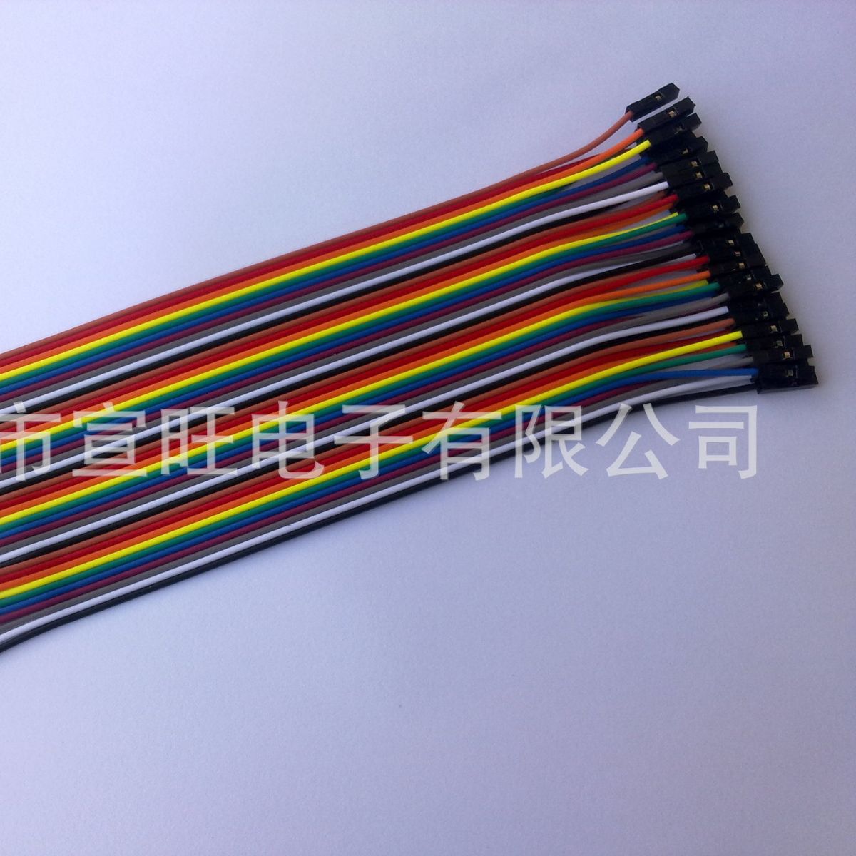 杜邦单1P 40P双头彩排 公对公 公对母 母对母端子线