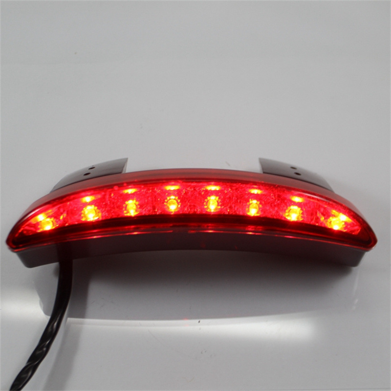 Motorcycle Accessories Harley Xl883/1200 Retro Modified Rear Fender Led Tail Light Brake Light Driving Light