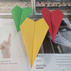 Paper airplane origami wedding handmade paper stage rectangular atmosphere props origami accessories paper airplane decoration