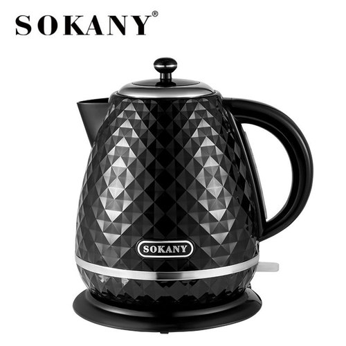 Cross-border foreign trade SOKANY1032 kettle household fast boiling water automatic power off 1.7L hot water kettle European regulations clear installation