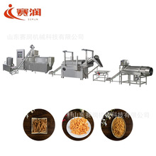 双螺杆油炸食品生产线65锅巴生产设备妙脆角加工设备