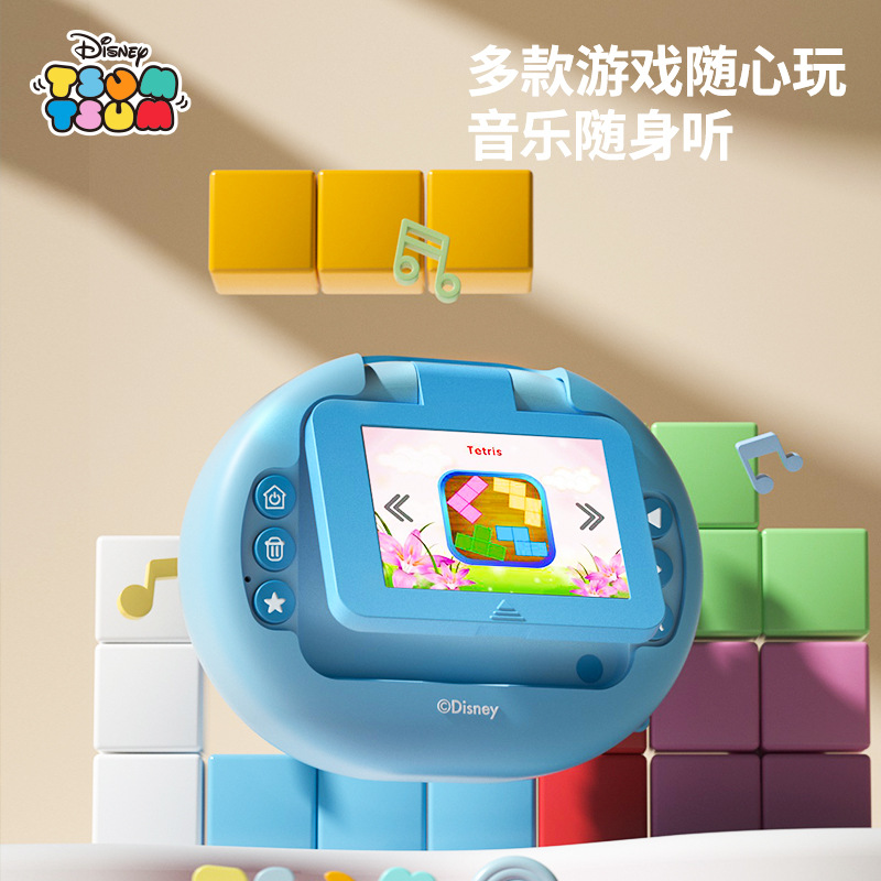 Serie de cámara para niños con soporte de pantalla de flip que puede tomar fotos y grabar video mini linda cámara digital