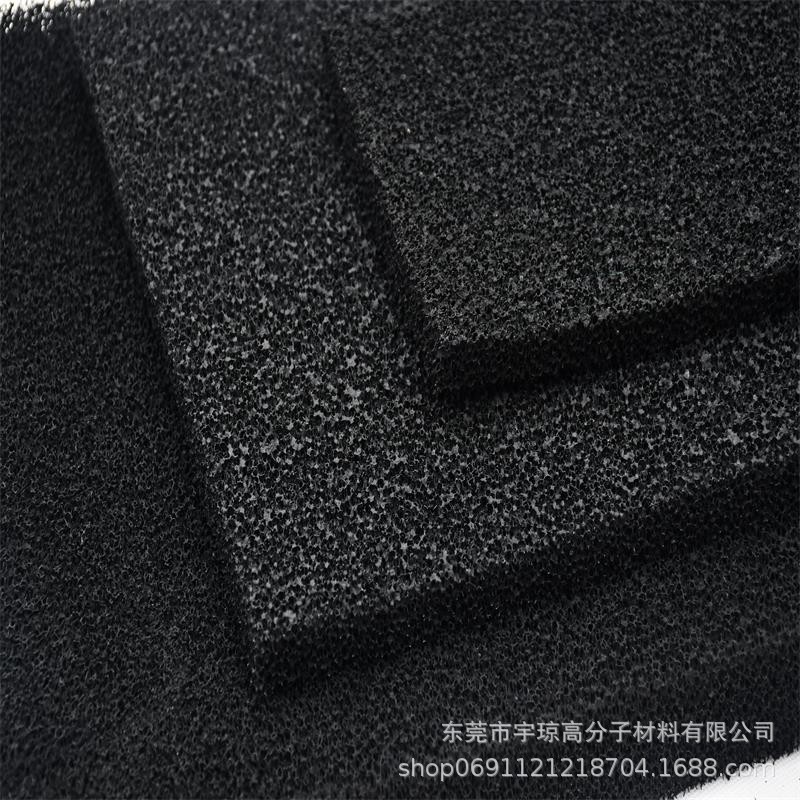 活性炭过滤海绵蜂窝状纤维棉阻燃防火厨房除油烟净化废气网孔海绵
