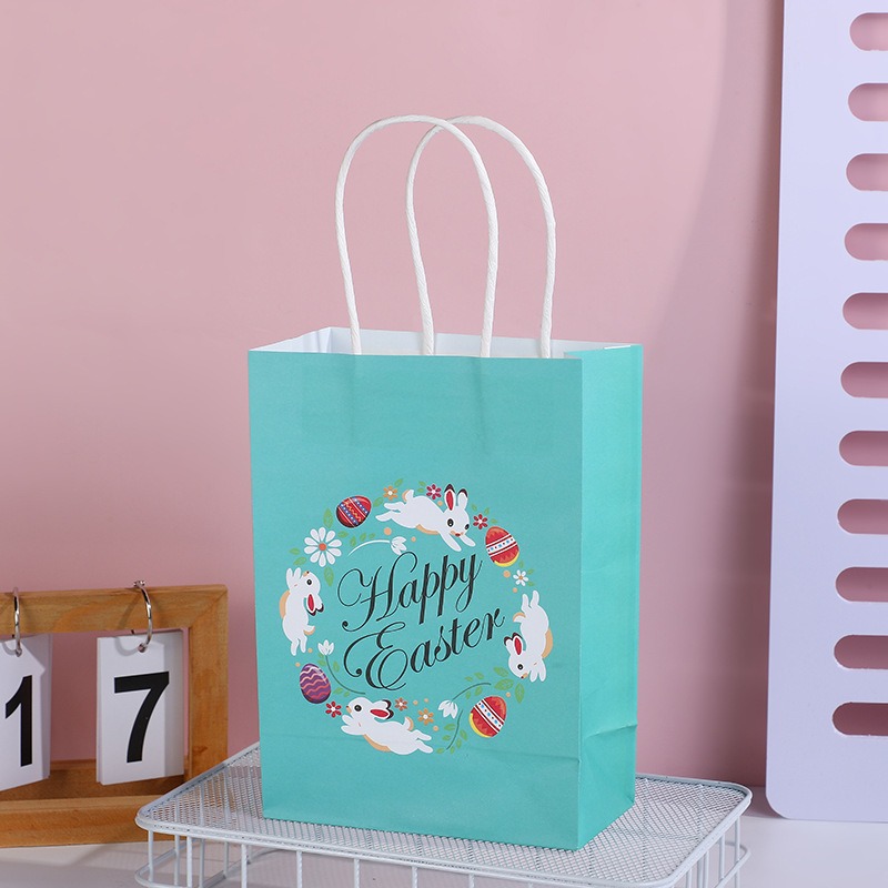 Bolsas de regalo de cumpleaños, bolsas de cartón cartón, bolsas de embalaje para llevar, bolsas de embalaje de regalo de fiesta para niños, bolsas de mano