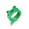 Acrylic resin, cartoon brand ring, frog, octopus, suitable for import, new collection, European style