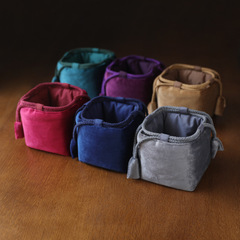 爾雅布藝茶具旅行收納包中式風格茶壺公道杯茶杯金絲絨布包