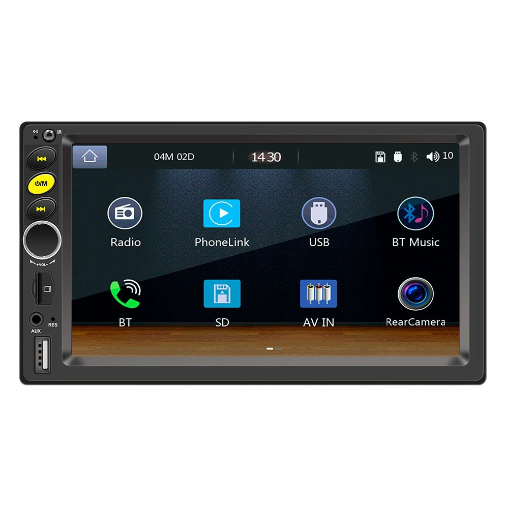 7-дюймовый HD сенсорный экран автомобильный Bluetooth MP5-плеер Apple CarPlay соединение мобильного телефона автомобильное радио