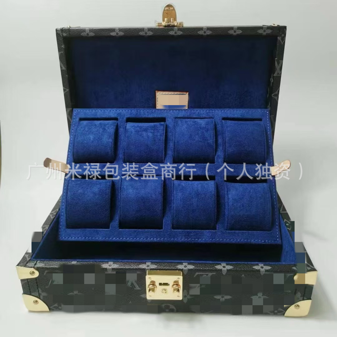 Lujia Watch Box L Lujia Watch Storage Box Vjia High-End Watch Display Box Presbyopic Watch Box Eight-Digit Watch Box
