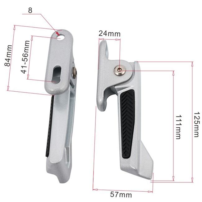 Yadi Orymengyue Electric Scooter with Foldable Pedals (Crown Pedals), Foldable and Portable