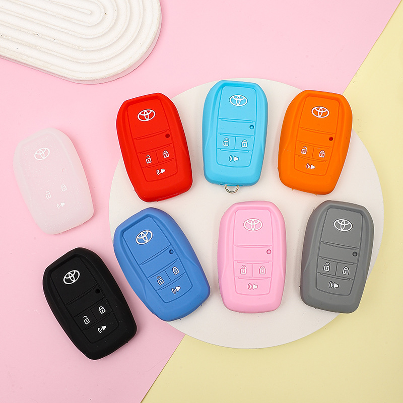 Spot silicona 22 bolsas Volkswagen, funda protectora de llavero de automóvil Toyota, adecuada para un automóvil exquisito, portátil y exquisito