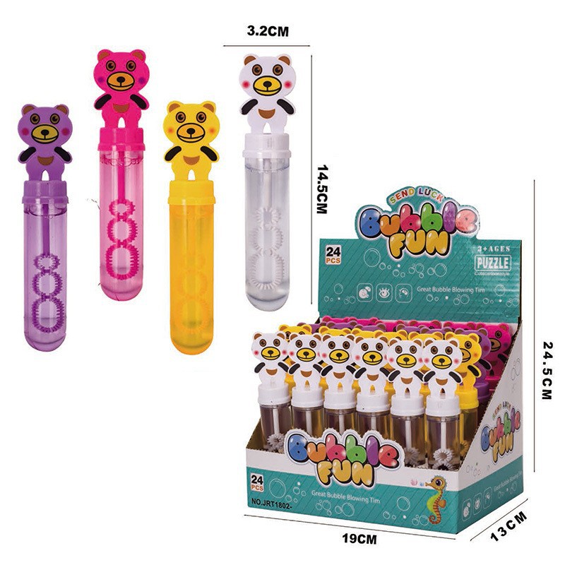 14cm small bubble wand filled with water (little bear style) 1 piece